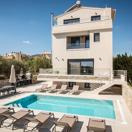 הרסוניסוס Luxury Villa Marelina מראה חיצוני תמונה